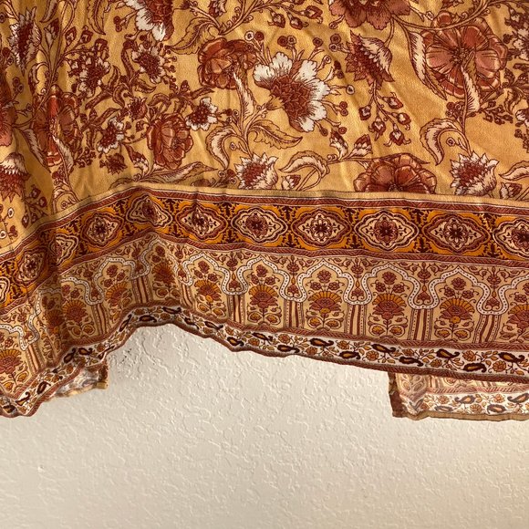 Knox Rose Womens Cardigan Floral Open Sweater Size XS/S Lightweight Spring Long - Picture 7 of 9